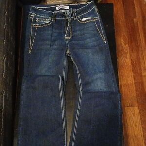 High waisted flare jeans